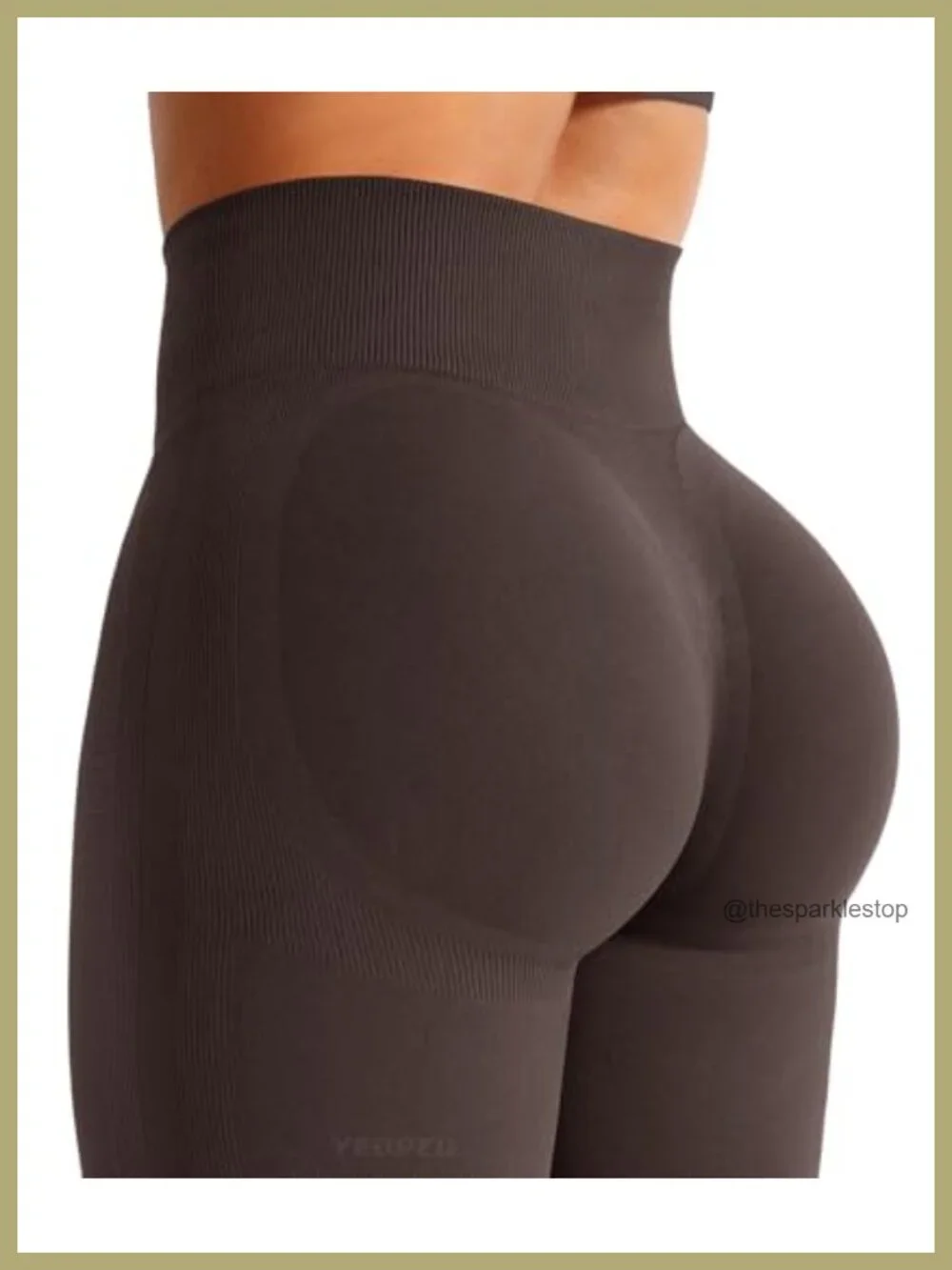 Seamless Flare Leggings High Waist Booty Lifting Yoga Pants Workout